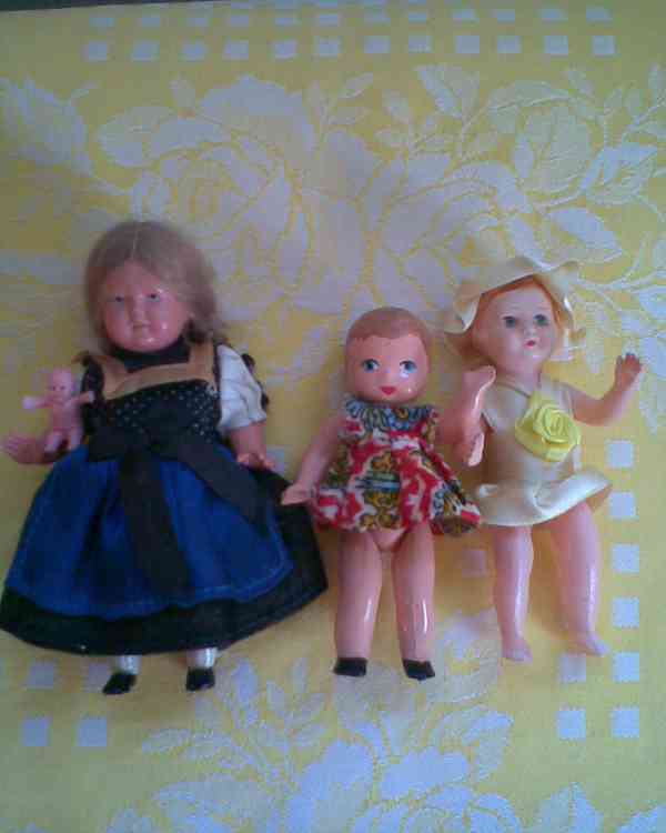 Retro různé hračky plná krabice - foto 17