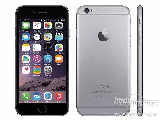 iPhone 6s Plus 128GB Space Gray, kožený futrál - foto 1