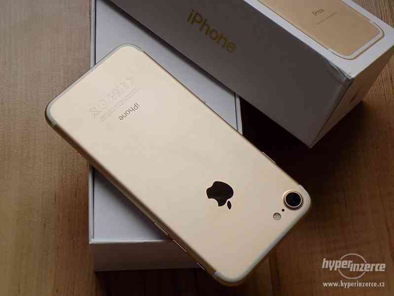 APPLE iPhone 7 128GB Gold - ZÁRUKA - TOP STAV - foto 7