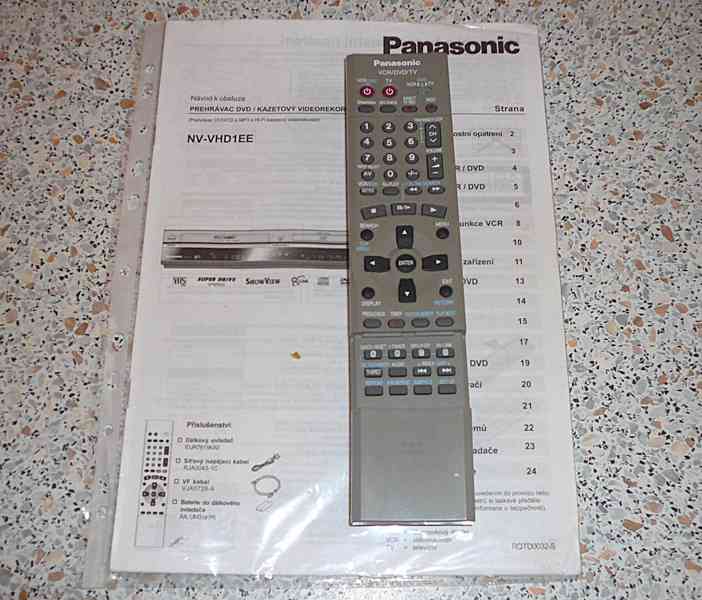 Kombo VHS/DVD Panasonic NV-VHD1 - foto 10