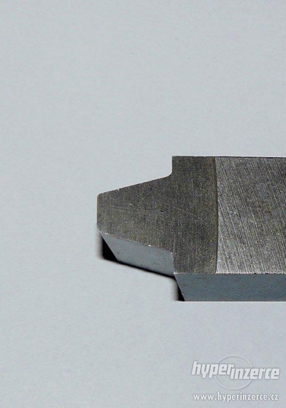 Nůž soustruž.kovaný HSS 16x16 na KLÍNOVÉ DRÁŽKY ŘEMENIC - foto 4