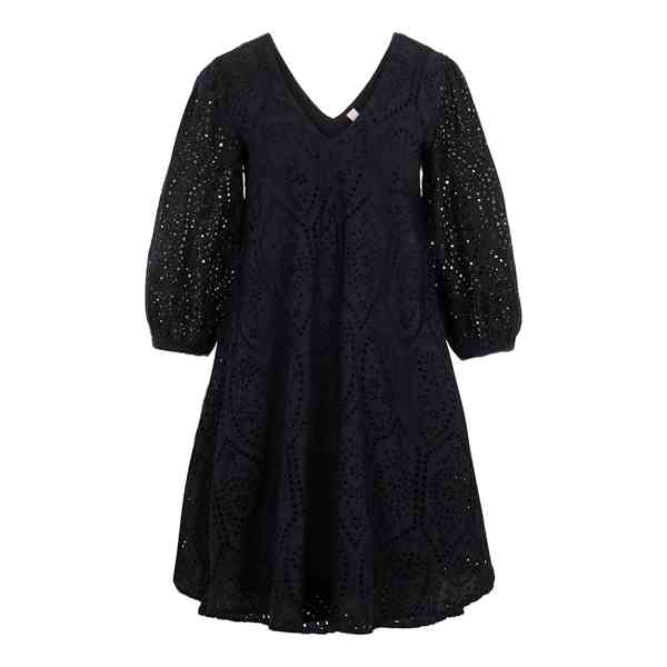Y.A.S. - Černé šaty Penny Smock organic cotton Velikost: M - foto 6