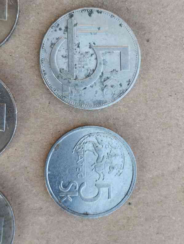 5kčs mince do sbírky + další v misce - foto 4