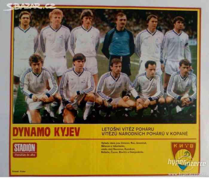 Dynamo Kyjev - fotbal- čtenářům do alba 1986 - foto 1