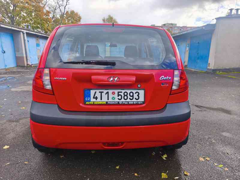 Hyundai Getz 1.1, 49kW, ČR, najeto 69000 km, ruční ovládání - foto 4