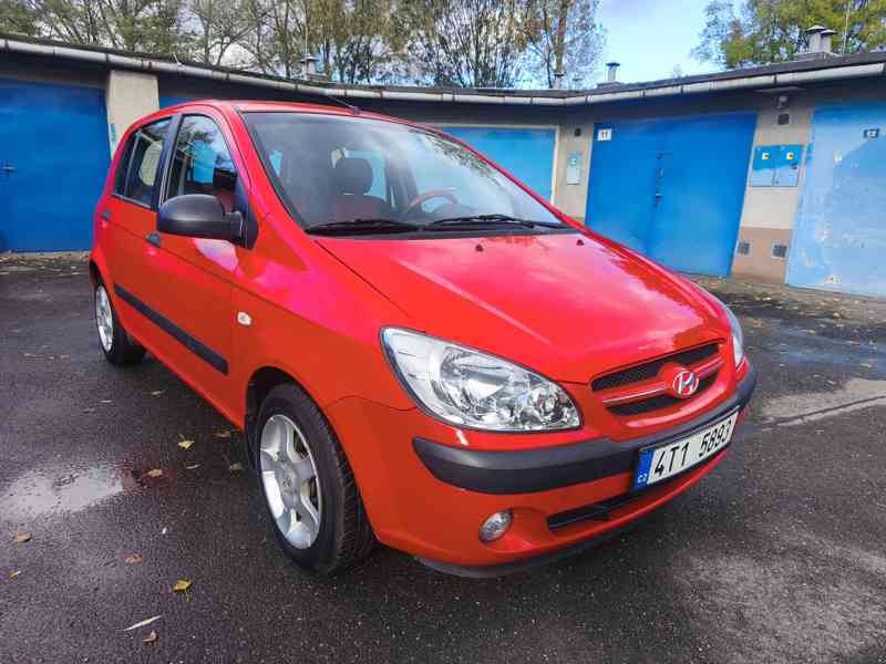 Hyundai Getz 1.1, 49kW, ČR, najeto 69000 km, ruční ovládání