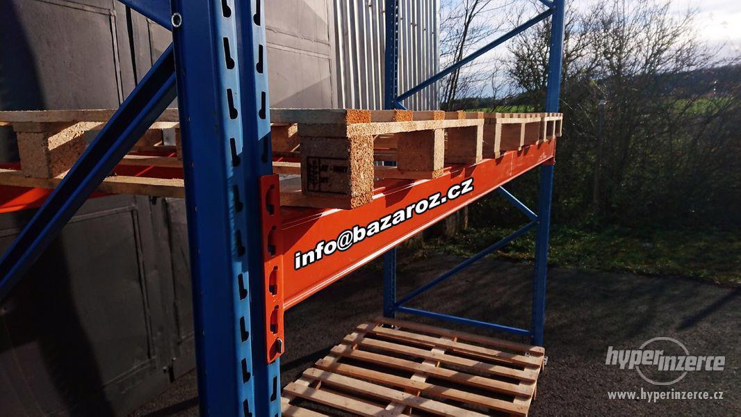 Paletové Regály Bazar Stow nosnost 3300 Kg/patro - foto 5
