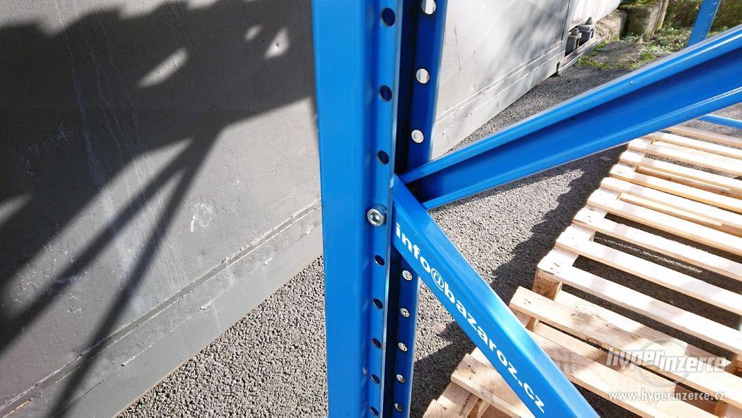 Paletové Regály Bazar Stow nosnost 3300 Kg/patro - foto 6