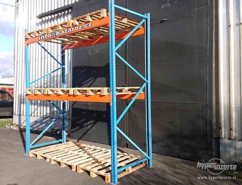 Paletové Regály Bazar Stow nosnost 3300 Kg/patro - foto 8