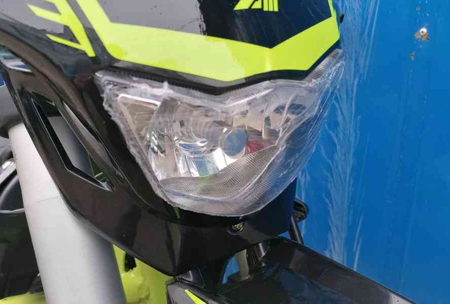 Pitbike APOLLO VIPER 140ccm 19“/16" E-START + světlo zelený - foto 9