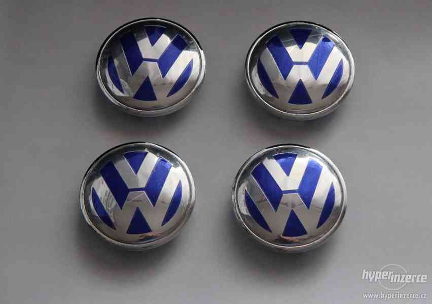 Volkswagen - Pokličky - 65 mm , Modré - Sada 4 ks - foto 3