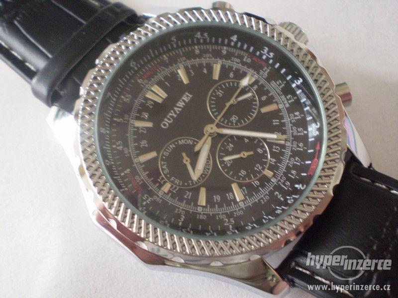 LETECKÉ AUTOMATICKÉ HODINKY WEIDE CHRONOGRAF - foto 3