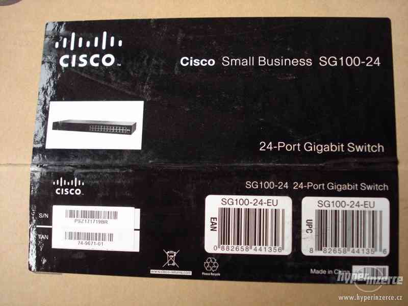 Cisco SG 100-24, nepoužívaný, právě otevřený - foto 1