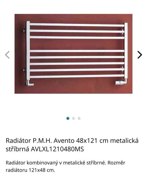 Koupelnový žebřík / radiátor - foto 1