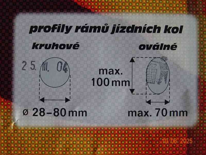 2x STŘEŠNÍ NOSIČ JÍZDNÍCH KOL - ZAMYKACÍ  - foto 12
