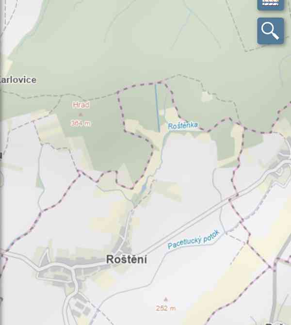 Lesní pozemek Roštění - foto 14