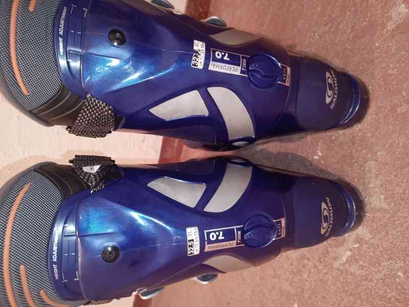 Prodám lyžařský set boty Salomon 32,5 , lyže Head 165 - foto 4