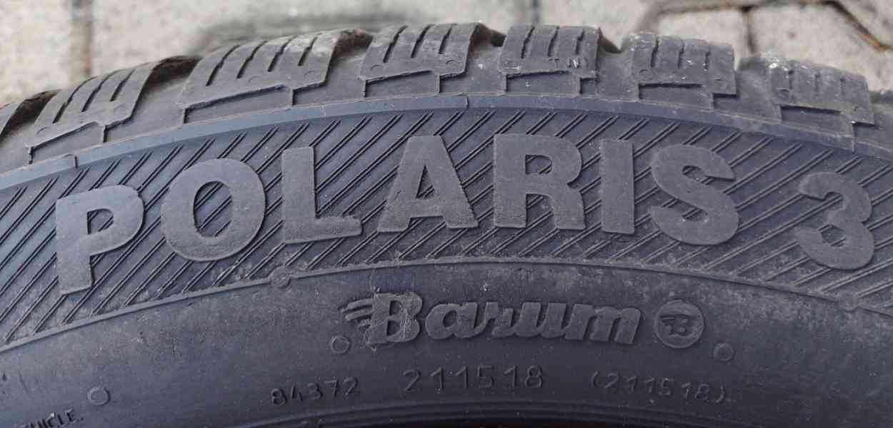 Zimní sada 4 pneu 195/50 R15 82T Barum Polaris3 na disku 6Jx - foto 2