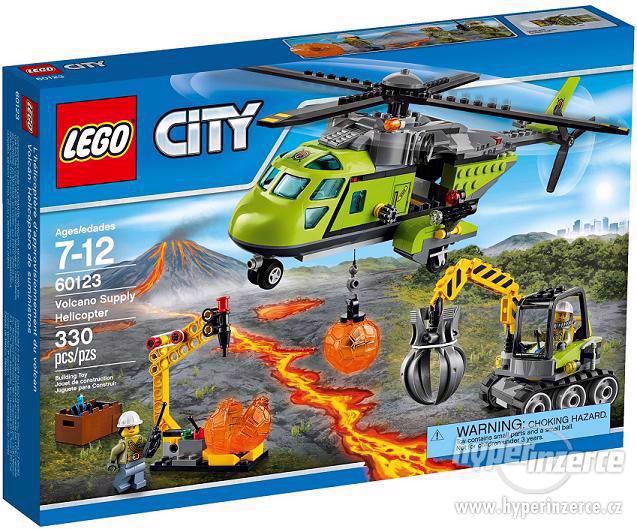 LEGO 60123 CITY Sopečná zásobovací helikoptéra - foto 1