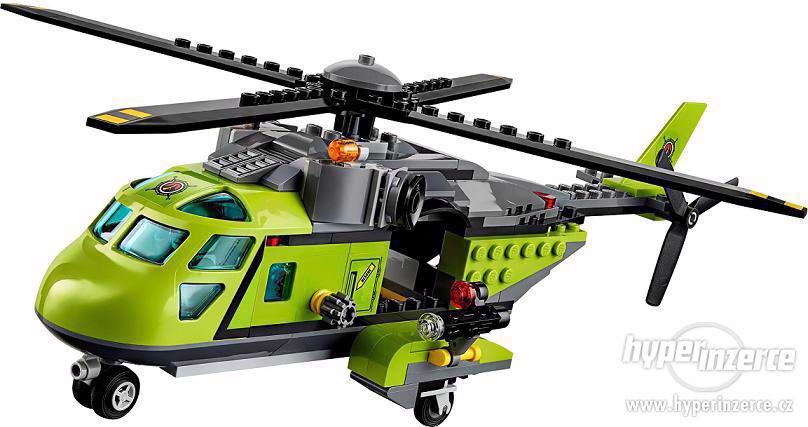 LEGO 60123 CITY Sopečná zásobovací helikoptéra - foto 3