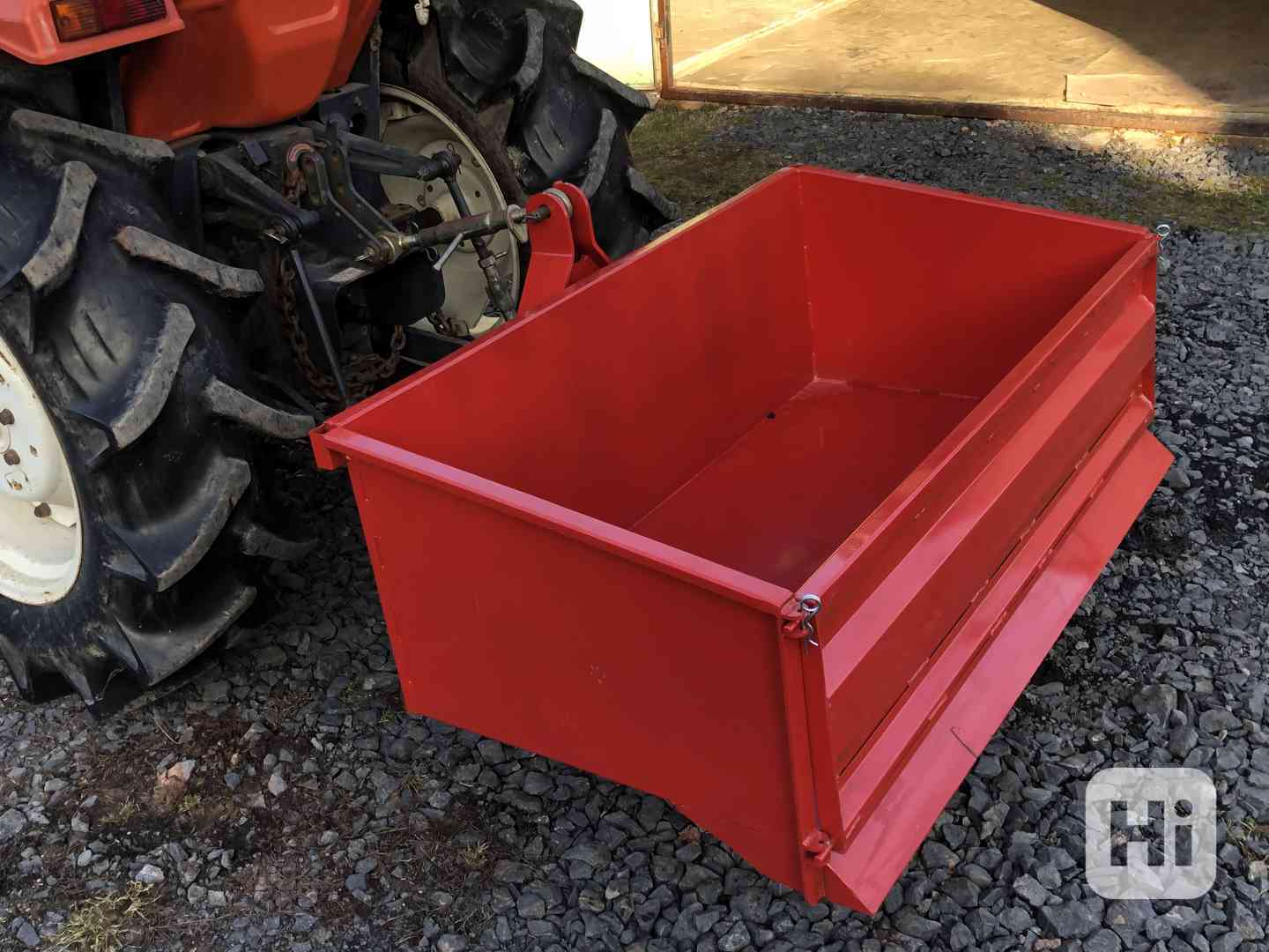transportní box 125cm za malotraktor - foto 1