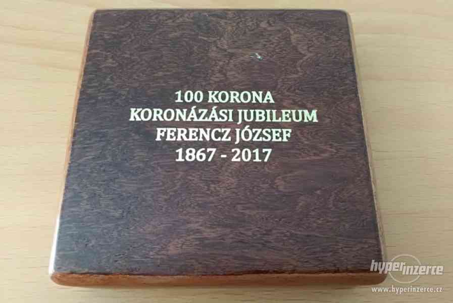 Zlatá 100 koruna k 150. výročí korunovace Františka Josefa I - foto 3