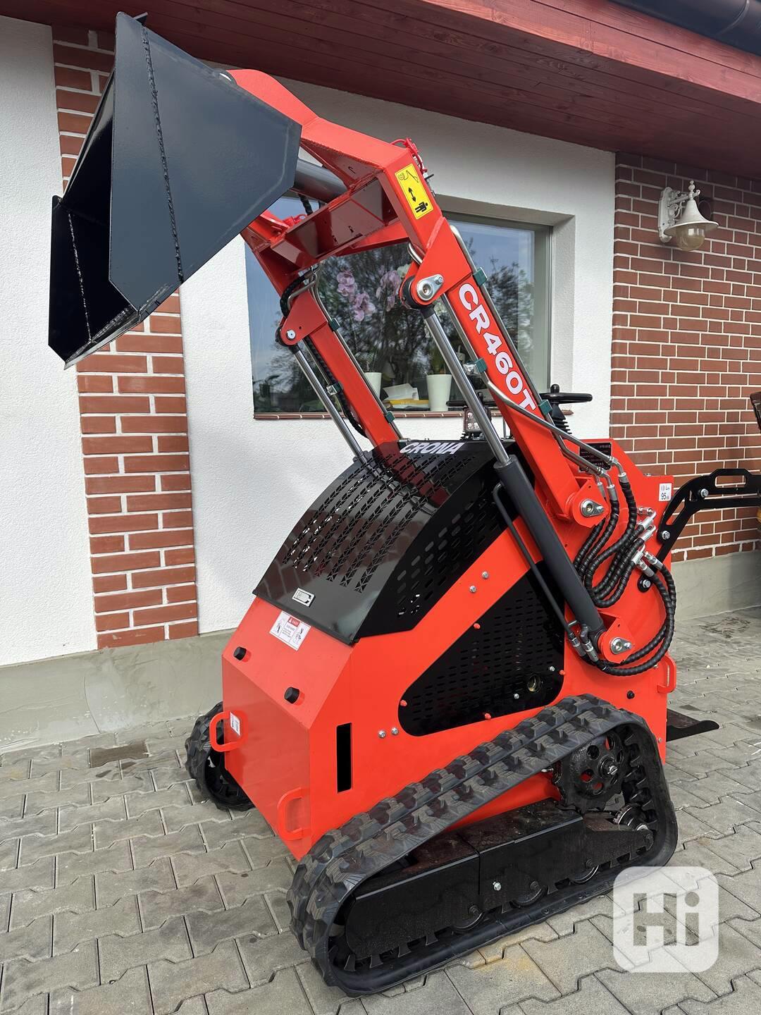 Smýkový mini nakladač CRONA CR460T - foto 1