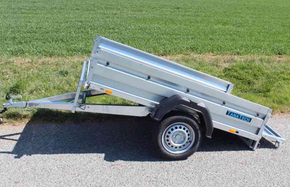 Přívěs Zaslaw 205SU 205x122x35 750kg sklopný AKCE!!! - foto 3