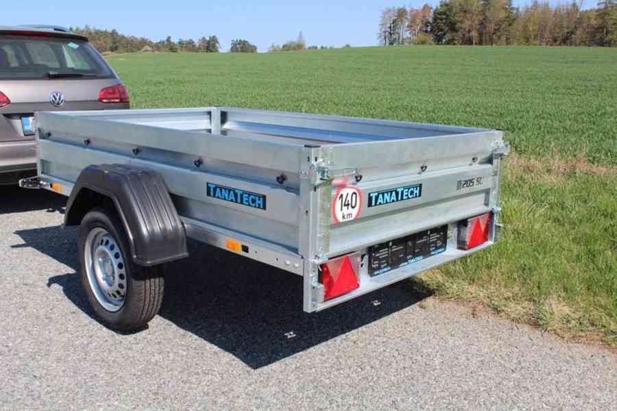 Přívěs Zaslaw 205SU 205x122x35 750kg sklopný AKCE!!! - foto 7