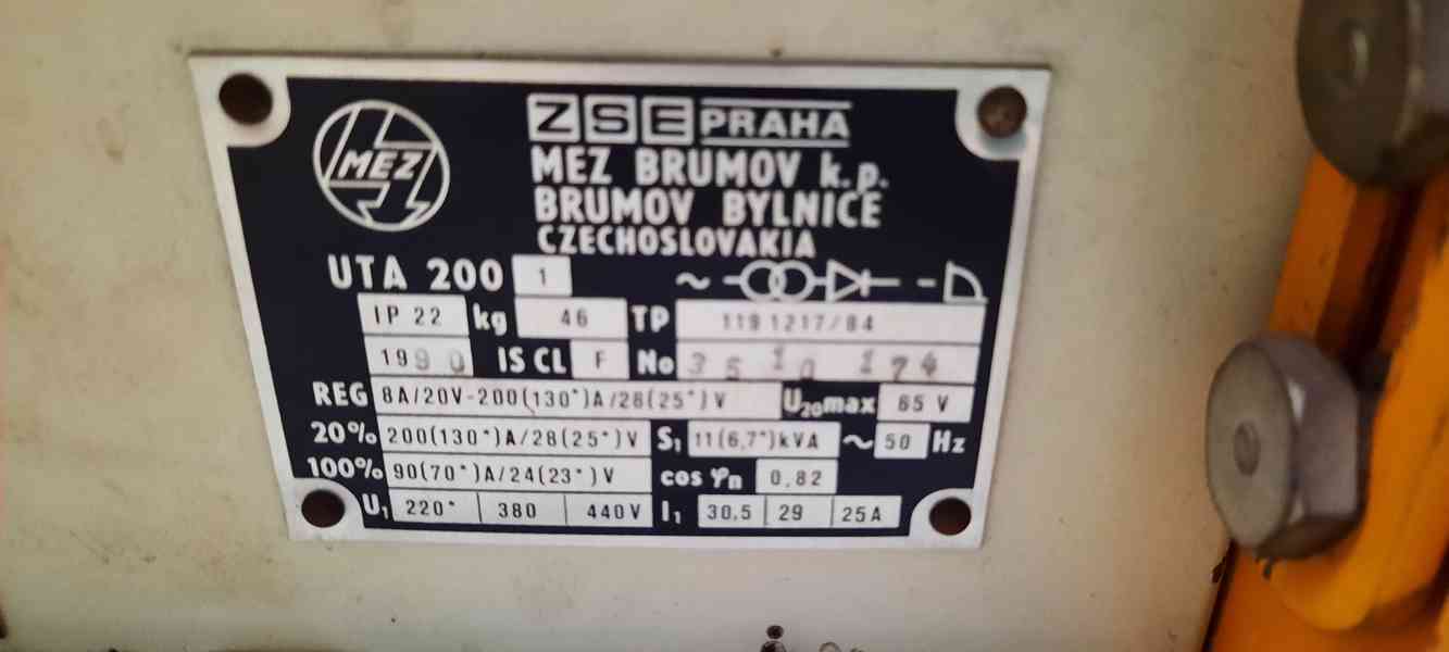 Svářečka UTA 200-1 - foto 3