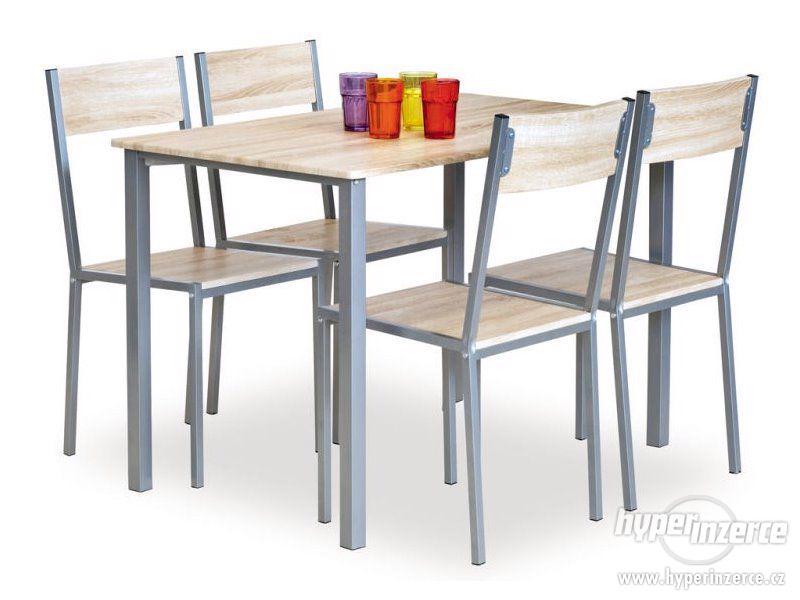 Prodám zcela NOVÝ jídelní stůl+4 židle-za 2250Kč - foto 1