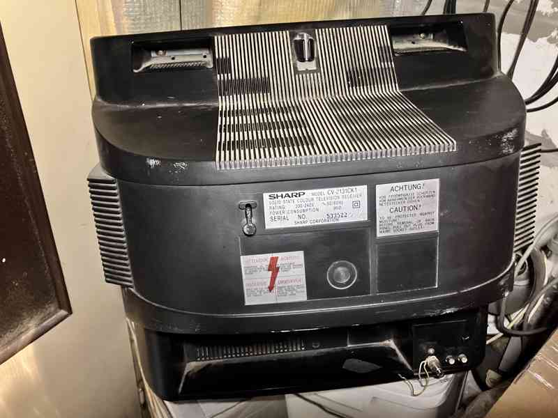 Televize Sharp MODEL CV-2131CK1 - foto 3