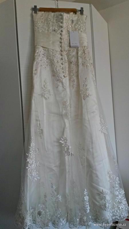 Svatební šaty, nepoužité - foto 8