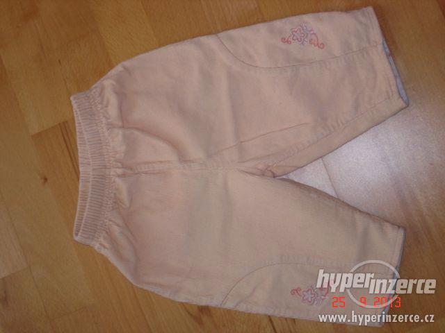 Dívčí manžestrové kalhoty JAKO NOVÉ vel. 68 - foto 1