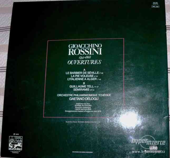LP - G. ROSSINI "Overtury"- Gaetano DELOGU, r.1978 - foto 2