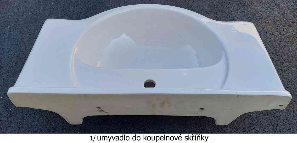 Koupelnová skříňka s umyvadlem + umyvadla - foto 4