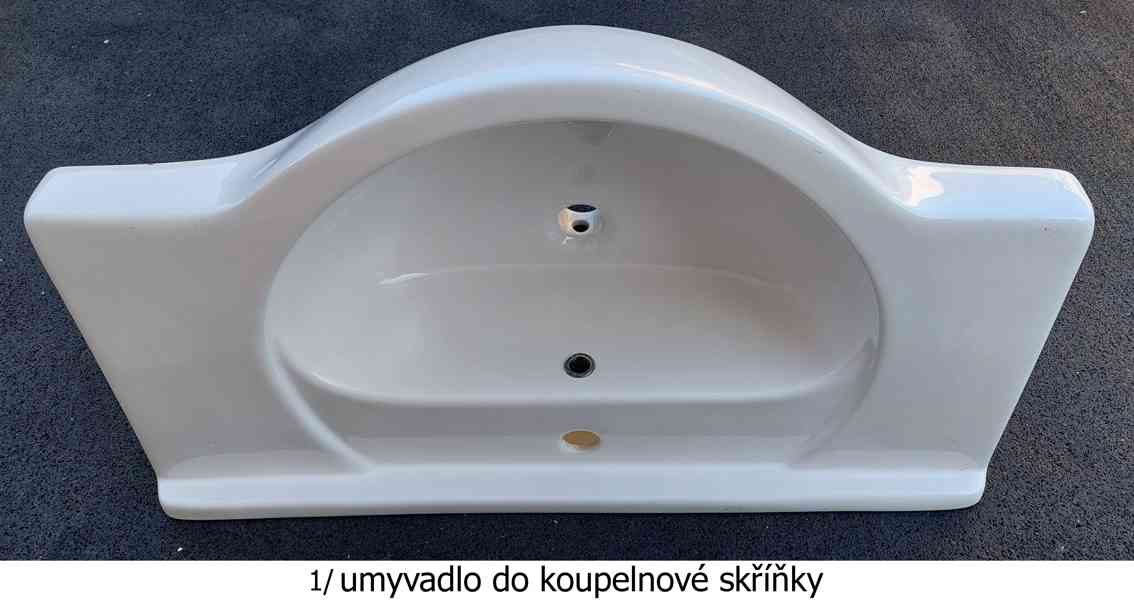 Koupelnová skříňka s umyvadlem + umyvadla - foto 2