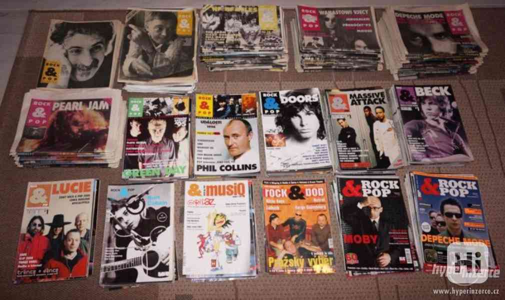 Prodám 81 ks časopis Rock & Pop  - Rock and Pop -2000 - 2006 - foto 1