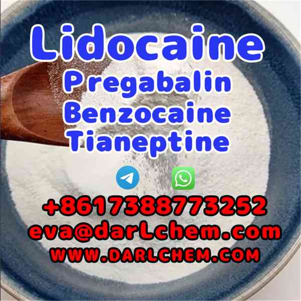 Lidocaine Tianeptine pregabalin raw Powder 137-58-6 Top Qual - foto 3