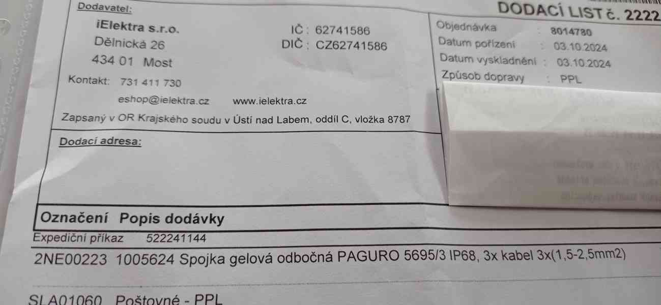 Gelové spojky - elektřina - foto 3