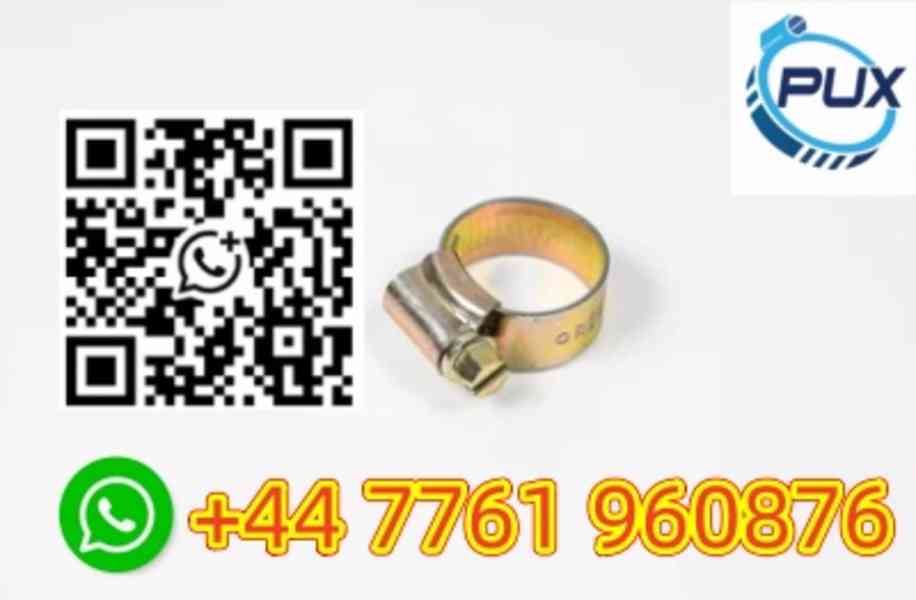 Hose clamps can be seen everywhere Stock - foto 9