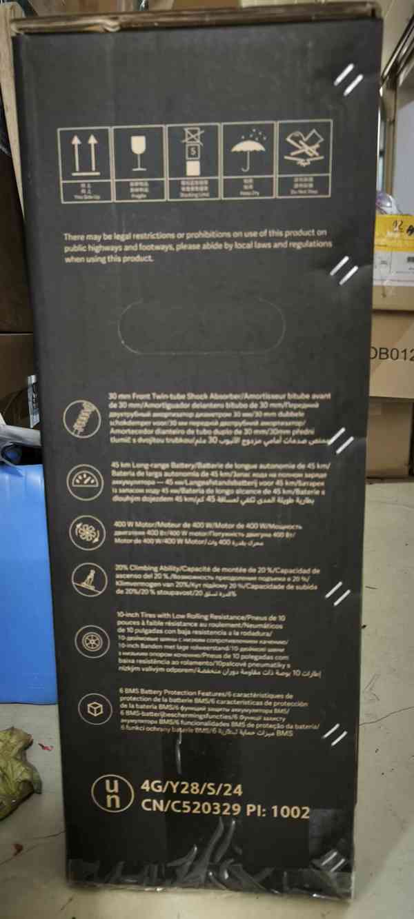 Nerozbalený elektro koloběžka Xiaomi Electric Scooter Elite - foto 3