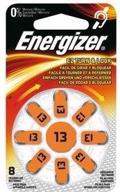 Baterie do naslouchadla ENERGIZER 13 SP-8 AKCE!!!