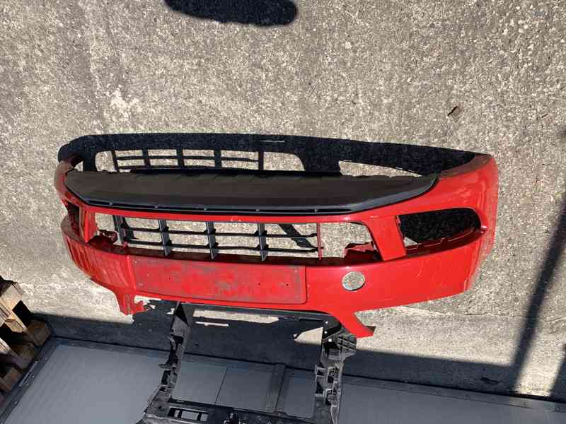 predni naraznik skoda fabia 2 II roomster cerveny - foto 3