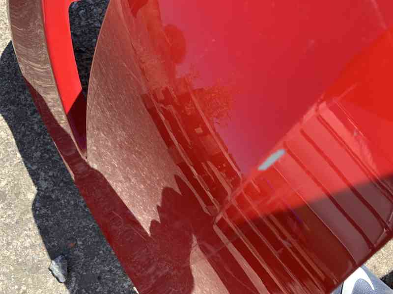 predni naraznik skoda fabia 2 II roomster cerveny - foto 5