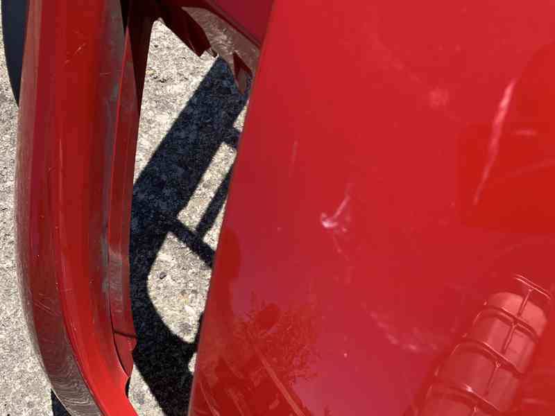 predni naraznik skoda fabia 2 II roomster cerveny - foto 6