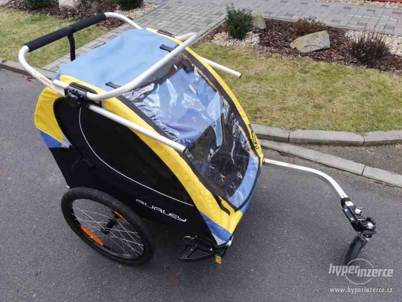 Burley d´lite dvoumístný odpružený dětský vozík s kočárkovým - foto 1