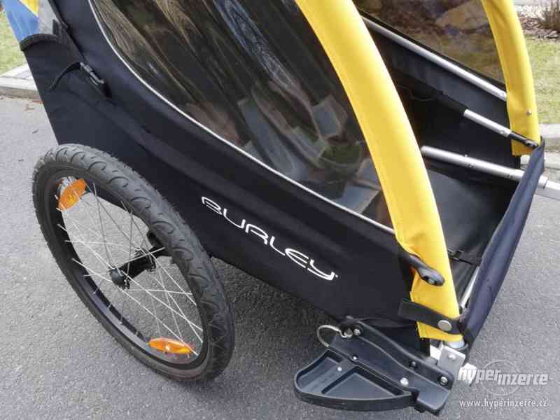Burley d´lite dvoumístný odpružený dětský vozík s kočárkovým - foto 6
