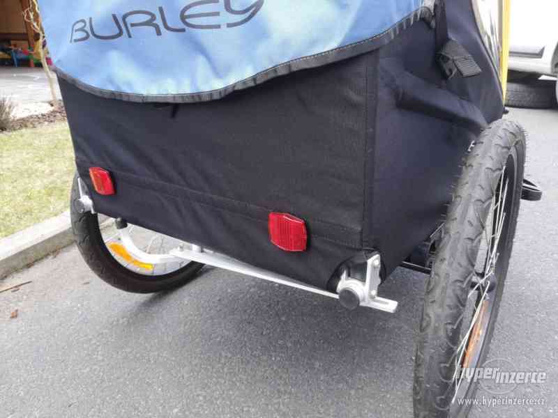 Burley d´lite dvoumístný odpružený dětský vozík s kočárkovým - foto 7