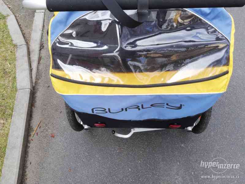 Burley d´lite dvoumístný odpružený dětský vozík s kočárkovým - foto 10